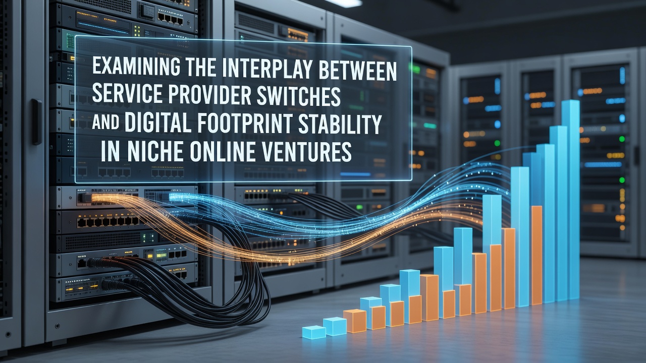 Examining the Interplay Between Service Provider Switches and Digital Footprint Stability in Niche Online Ventures